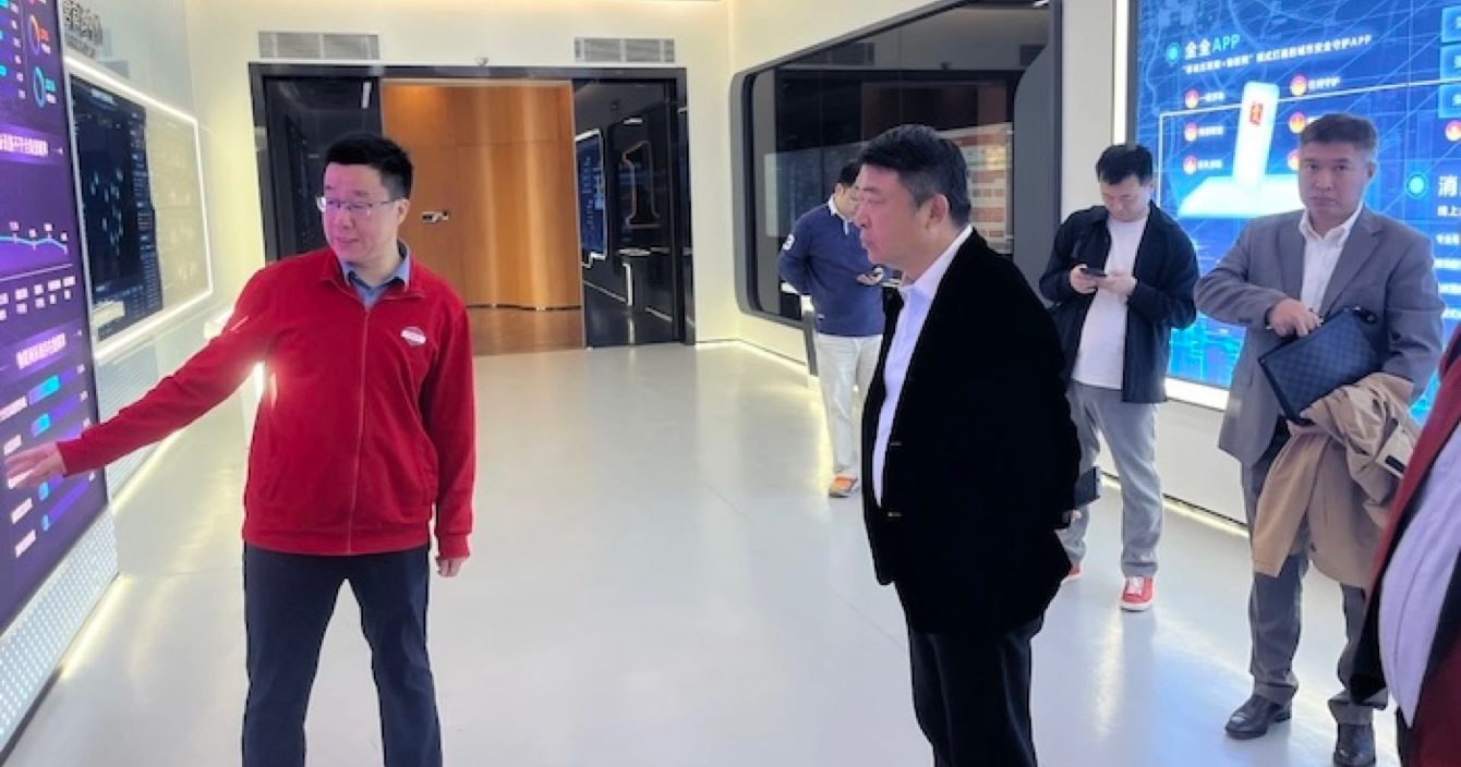 攜手中消在線，共繪智慧消防新藍(lán)圖